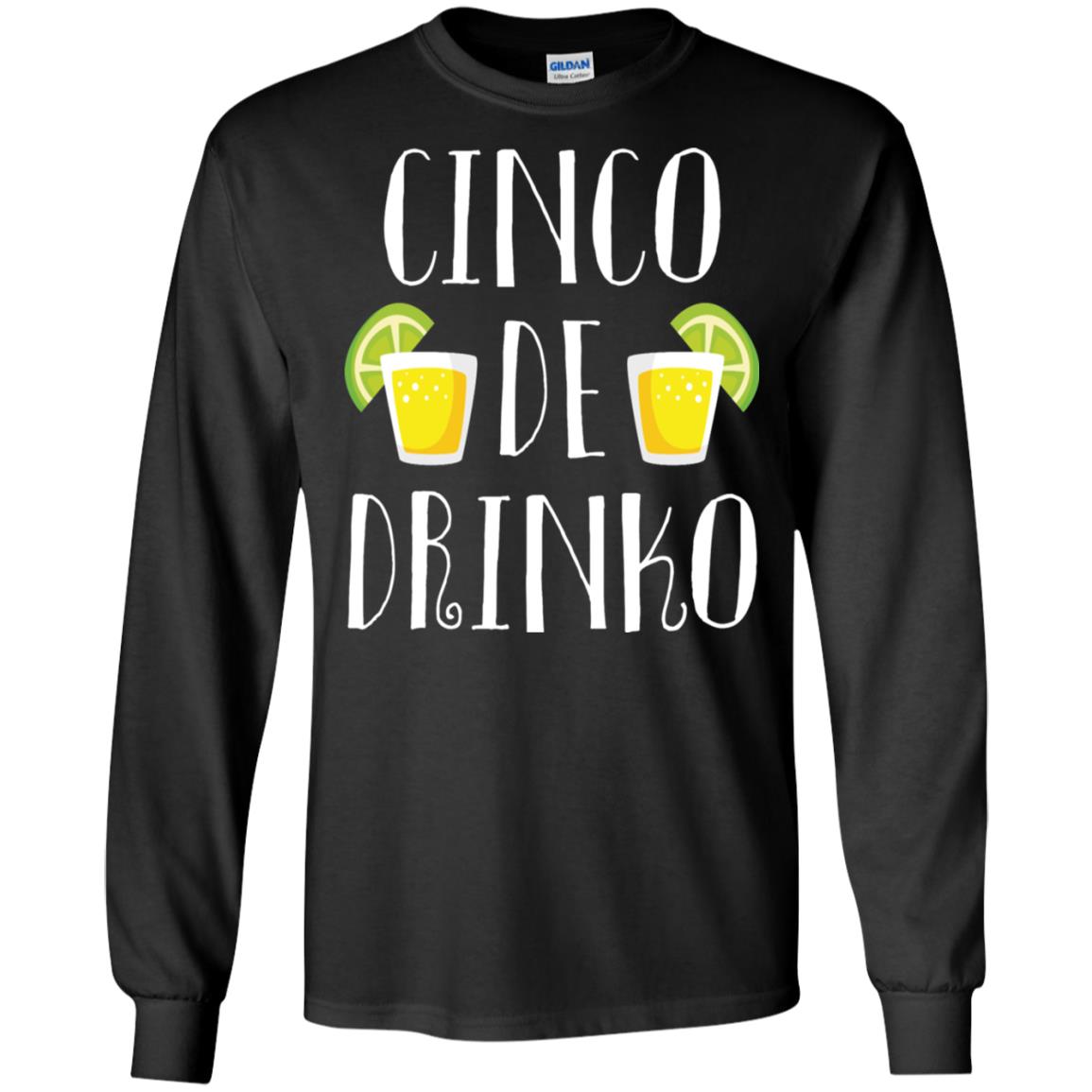 Cinco De Mayo Drinko Drink Lover Shirt Black