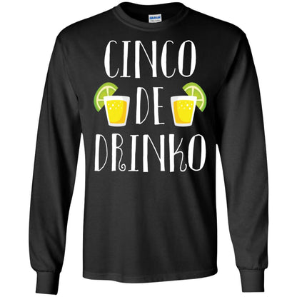 Cinco De Mayo Drinko Drink Lover Shirt Black