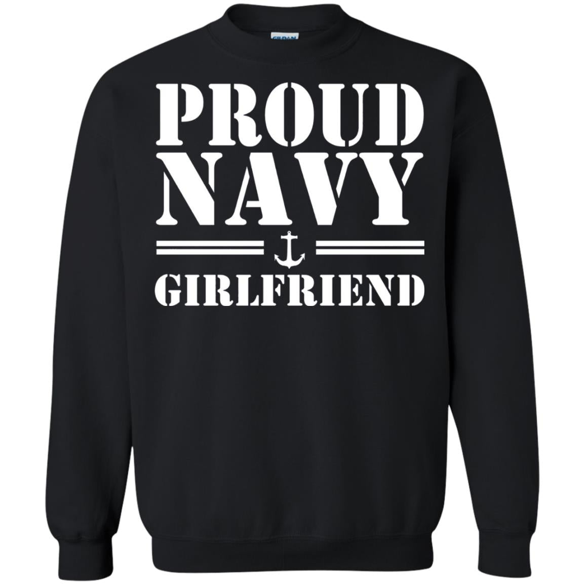 Pride U.s. Army Shirt Proud Navy Girlfriend Black