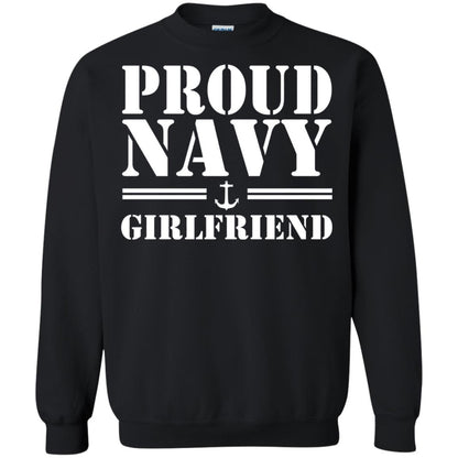 Pride U.s. Army Shirt Proud Navy Girlfriend Black