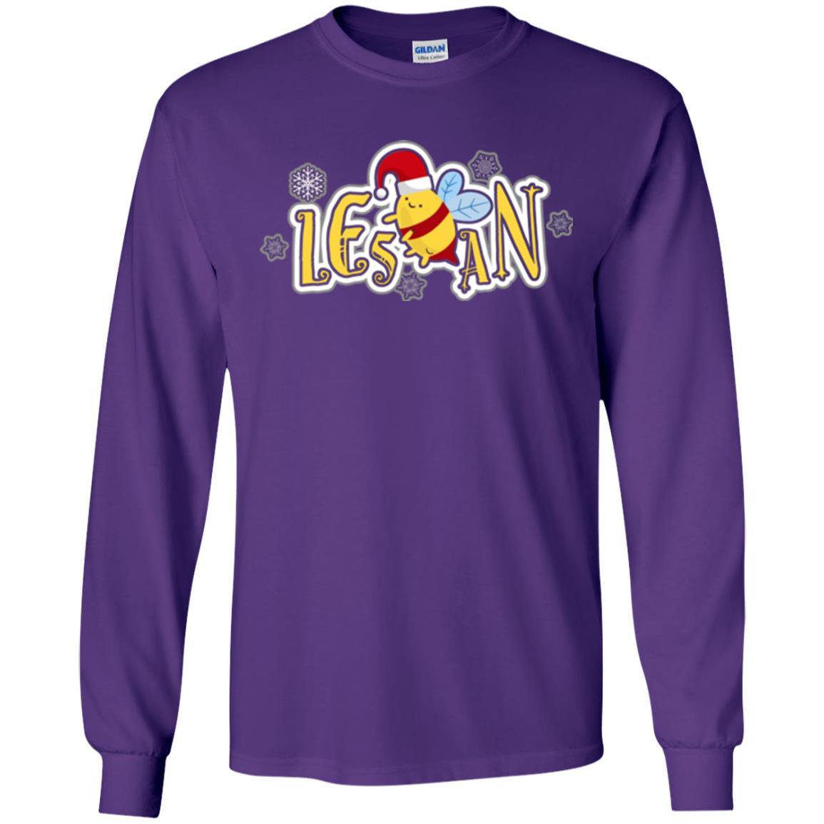Lgbt T-shirt Les Bee An T-shirt Purple