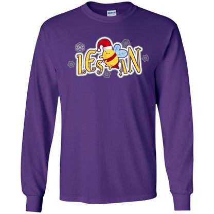 Lgbt T-shirt Les Bee An T-shirt Purple