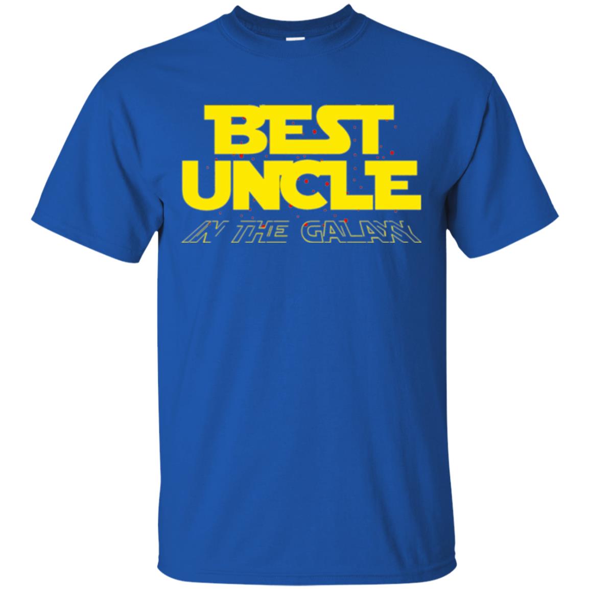 Uncle T-shirt Best Uncle In The Galaxy Royal