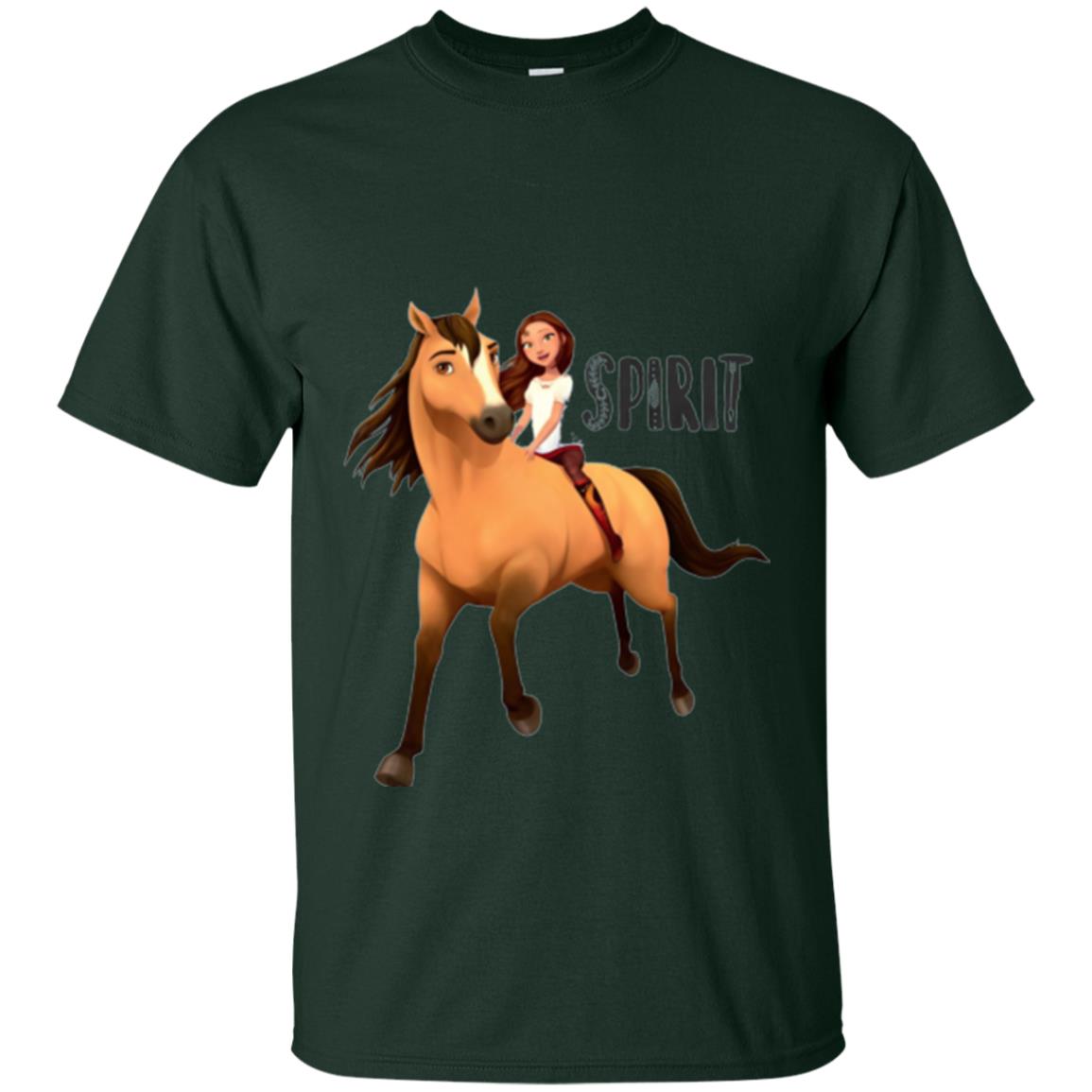 Horse Lover T-shirt Spirit Forest Green