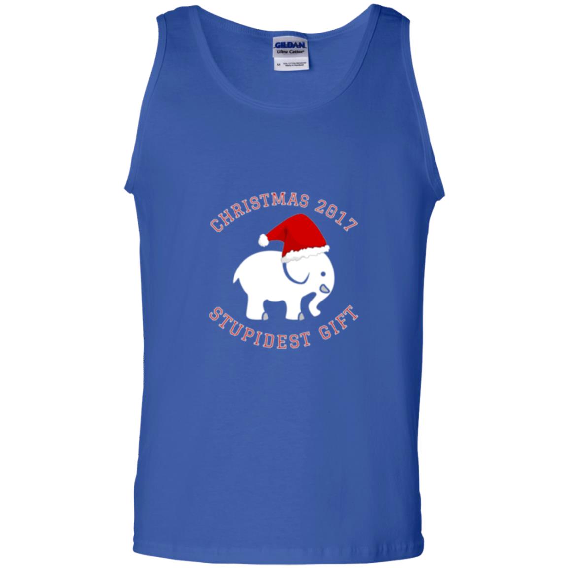 Christmas T-shirt White Elephant Christmas 2017 Stupidest Gift Royal