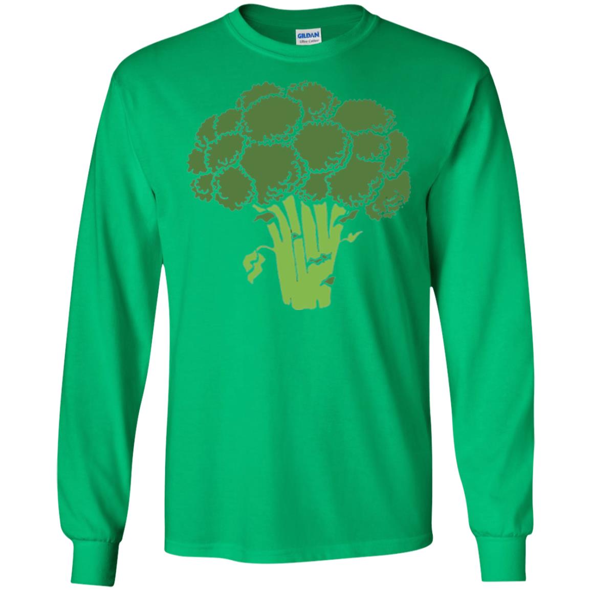 Broccoli Is Life T-shirt Funny Graphic Vegetable Irish Green