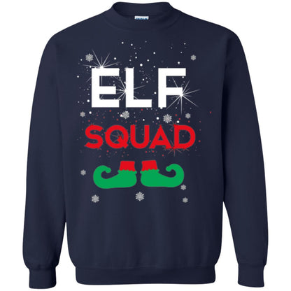 Christmas T-shirt Elf Squad Navy