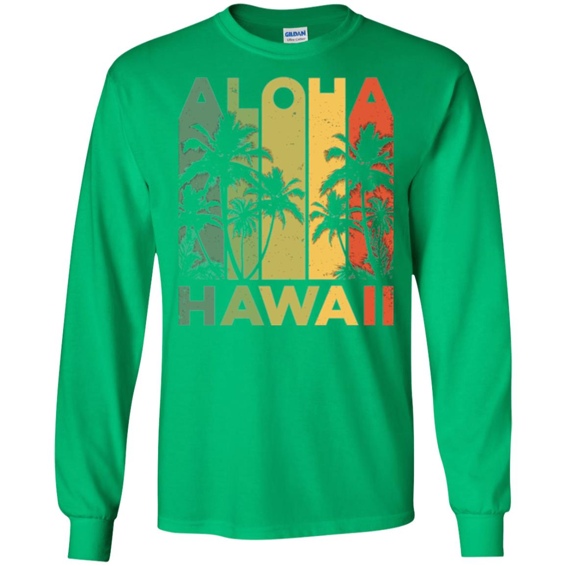 Vintage Hawaiian Islands T-shirt Irish Green