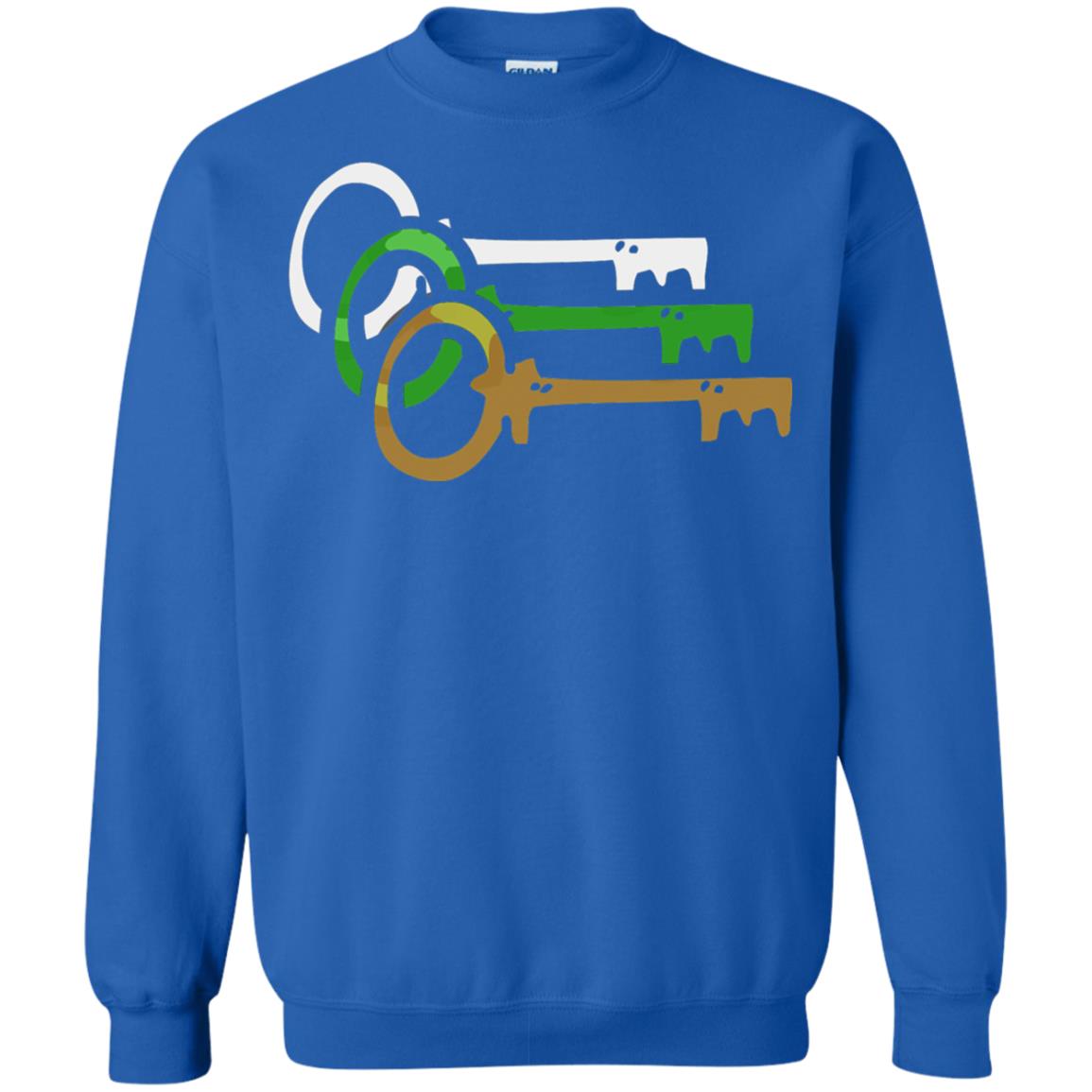 Player One Ready Keys Gamer T-shirt Royal