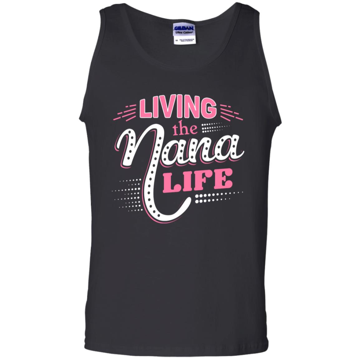 Living The Nana Life Nana T-shirt Black