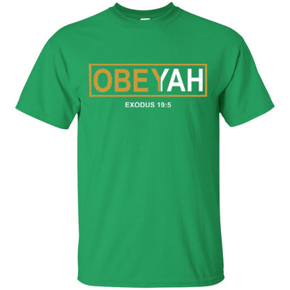 Yahweh Yahshua Yeshua Torah Hebrew Roots Movement T-shirt Irish Green