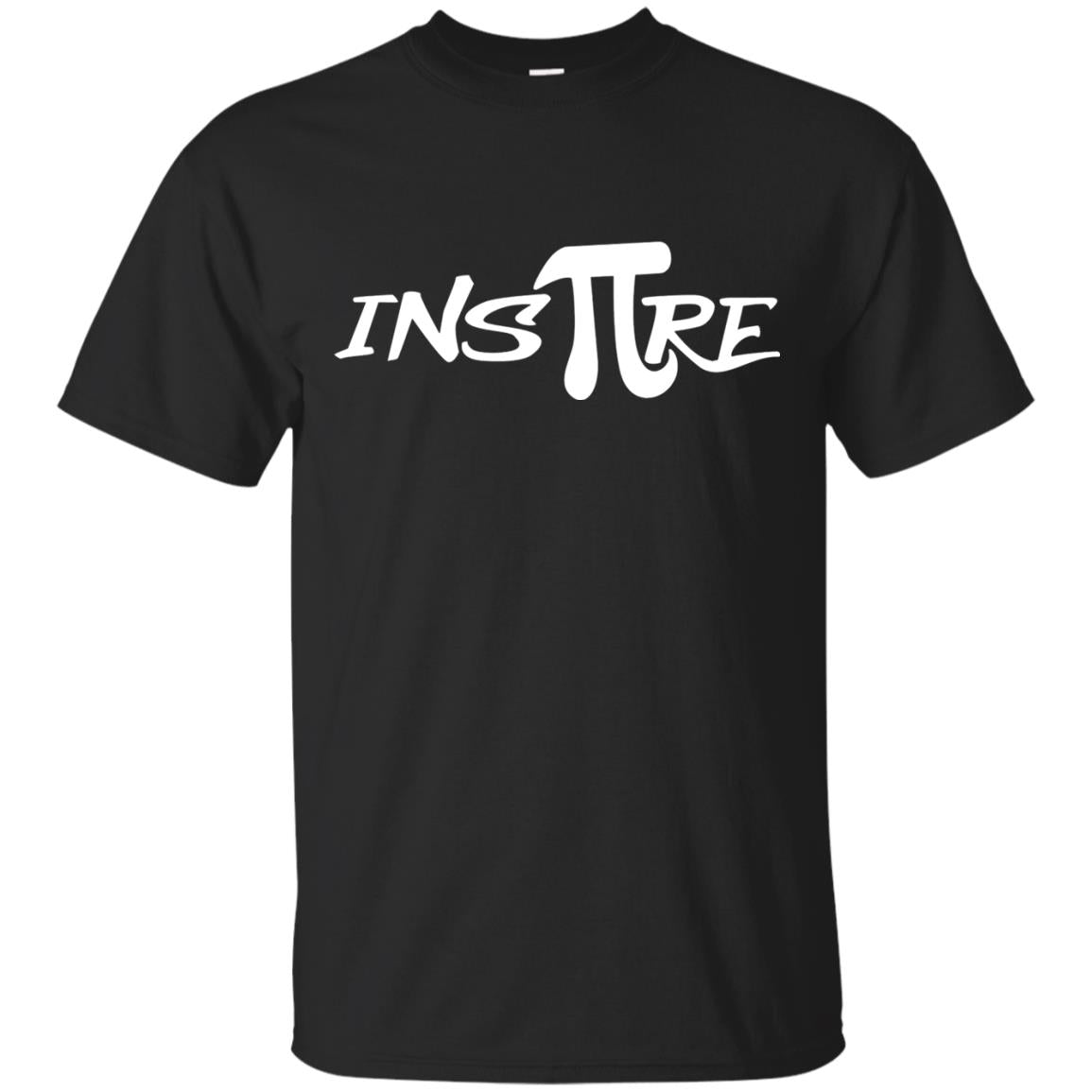 Ins-pi-re Pi Day T-shirt Black