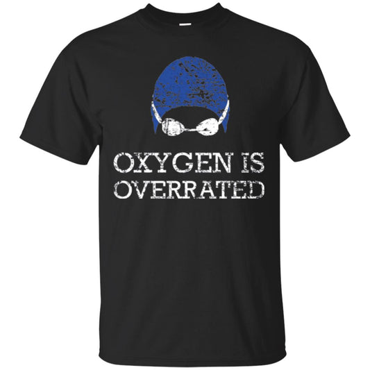 Swimming Lovers T-shirt Oxygen Is Overrated Black