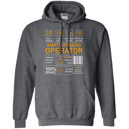 Amateur Radio Operator Gift Shirt Dark Heather