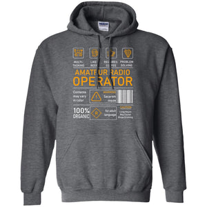 Amateur Radio Operator Gift ShirtG185 Gildan Pullover Hoodie 8 oz.