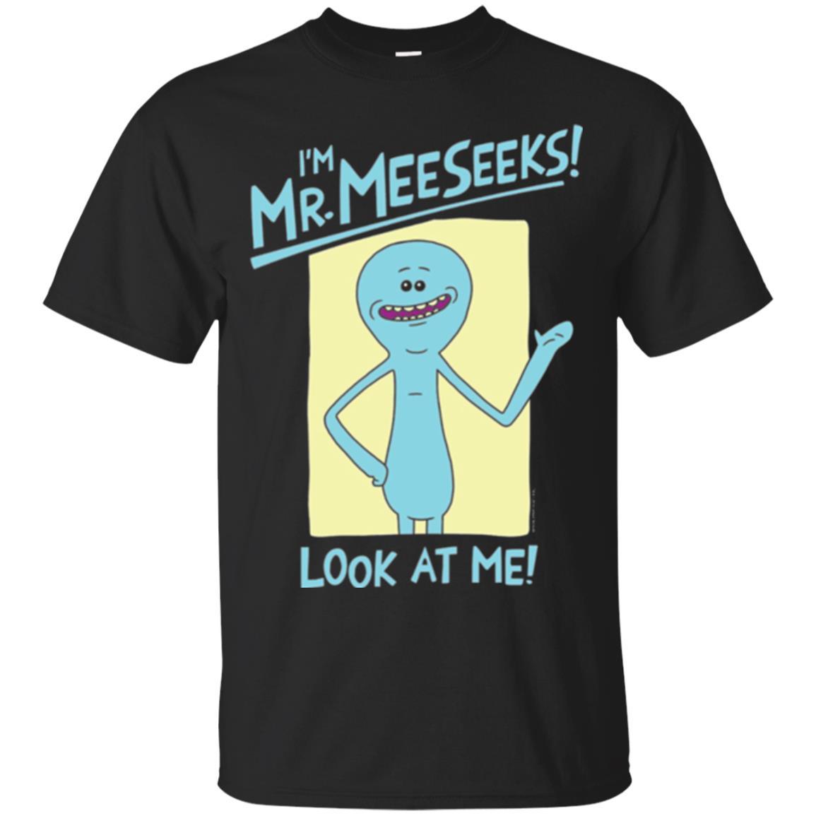 Film T-shirt I'm Mr. Meeseeks Look At Me Black
