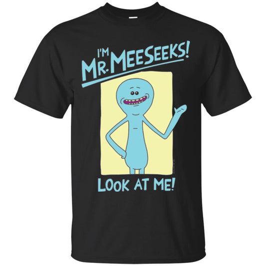 Film T-shirt I'm Mr. Meeseeks Look At Me Black