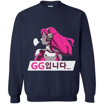 Overwatch D. Va Gg Spray T-shirt Navy
