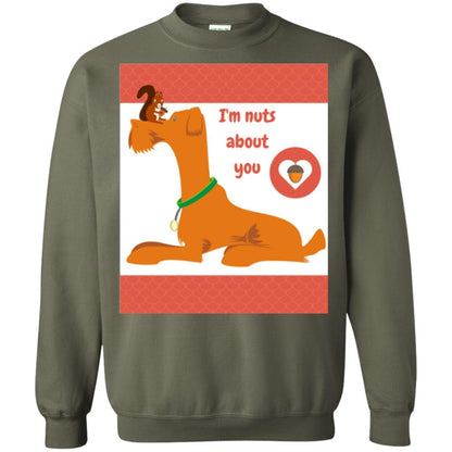I_m Nuts About You T-shirt Military Green
