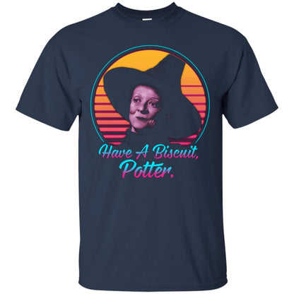 Have A Biscuit Potter Professor Mcgonagall Shirt Navy