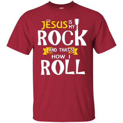 Jesus Is My Rock Christian Shirt For Rock Lover Cardinal