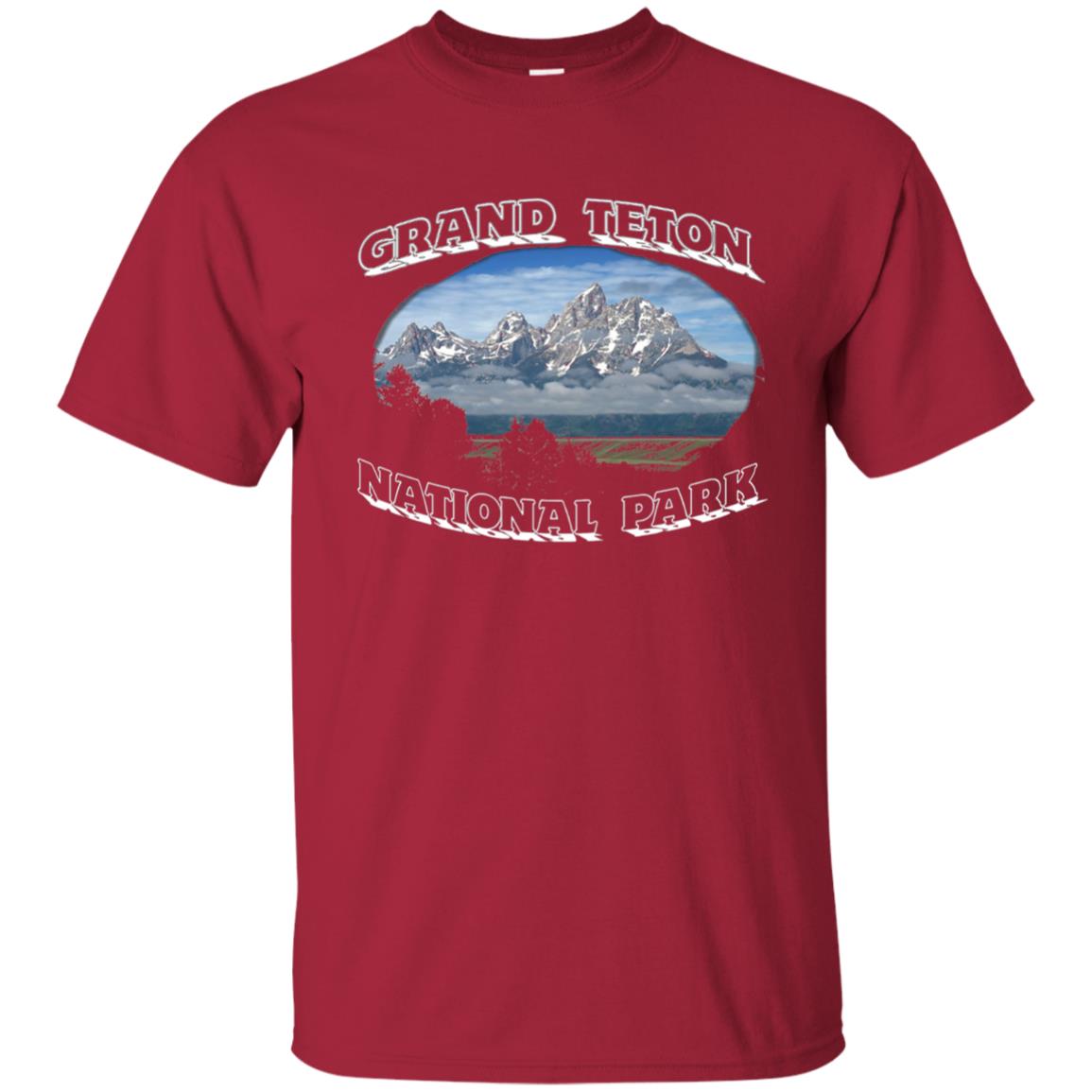 Grand Teton National Park T-shirt Cardinal