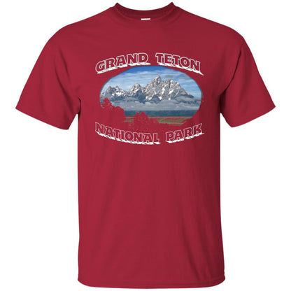 Grand Teton National Park T-shirt Cardinal