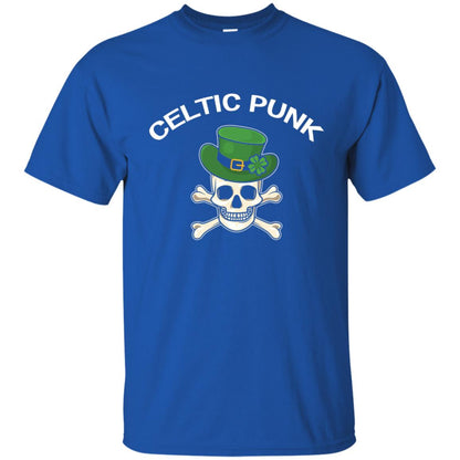 Celtic Punk Rock Irish St. Patrick_s Day T-shirt Royal