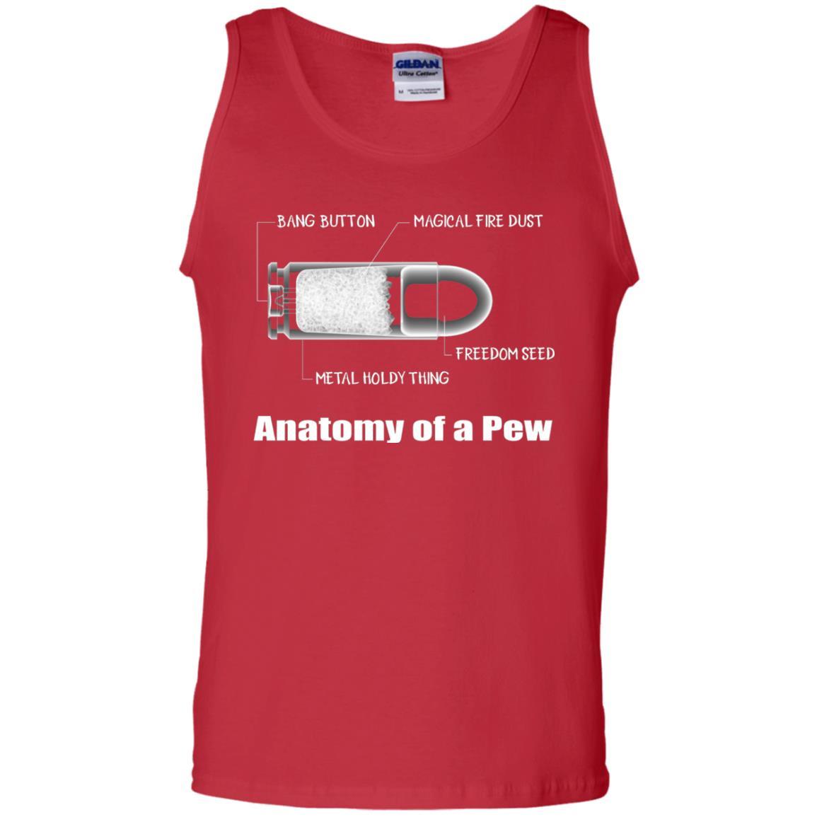 Bullet T-shirt The Anatomy Of A Pew Red