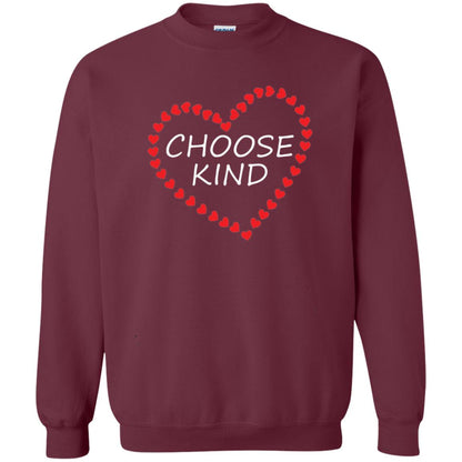 Choose Kind Heart Anti Bullying Shirt Maroon