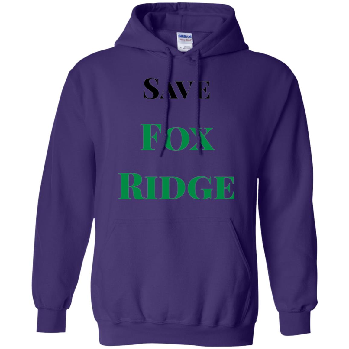 Elementary T-shirt Keep Calm And Save Fox Ridge Purple
