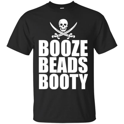 Gasparilla T-shirt Booze Beads Booty Black