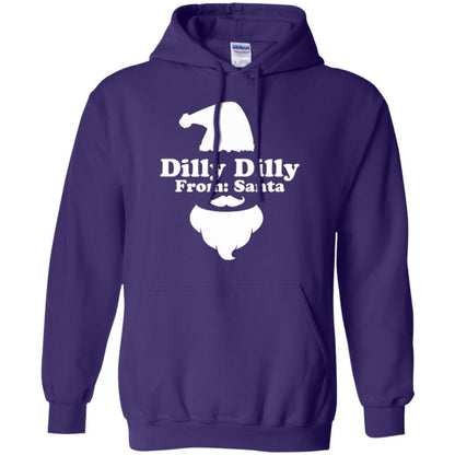 Christmas T-shirt Dilly Dilly From Santa Purple