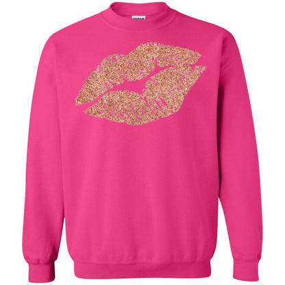 Rose Gold Lipstick Kiss Shirt Heliconia