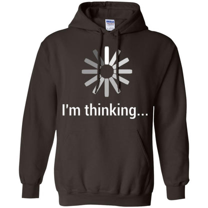 Loading T-shirt I'm Thinking T-shirt Dark Chocolate