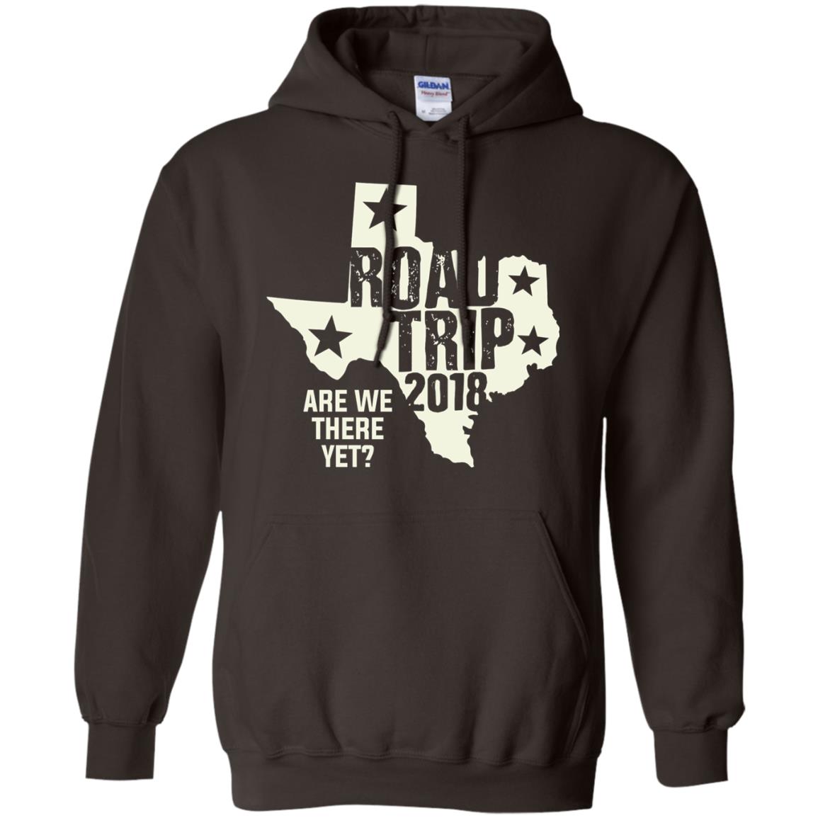 Texas Road Trip 2018 Funny Family Vacation Shirt Dark Chocolate