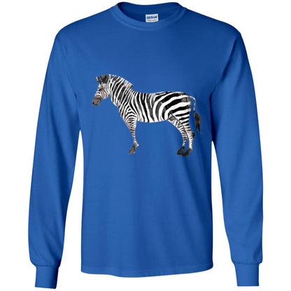 Awesome Zebra T-shirt Royal