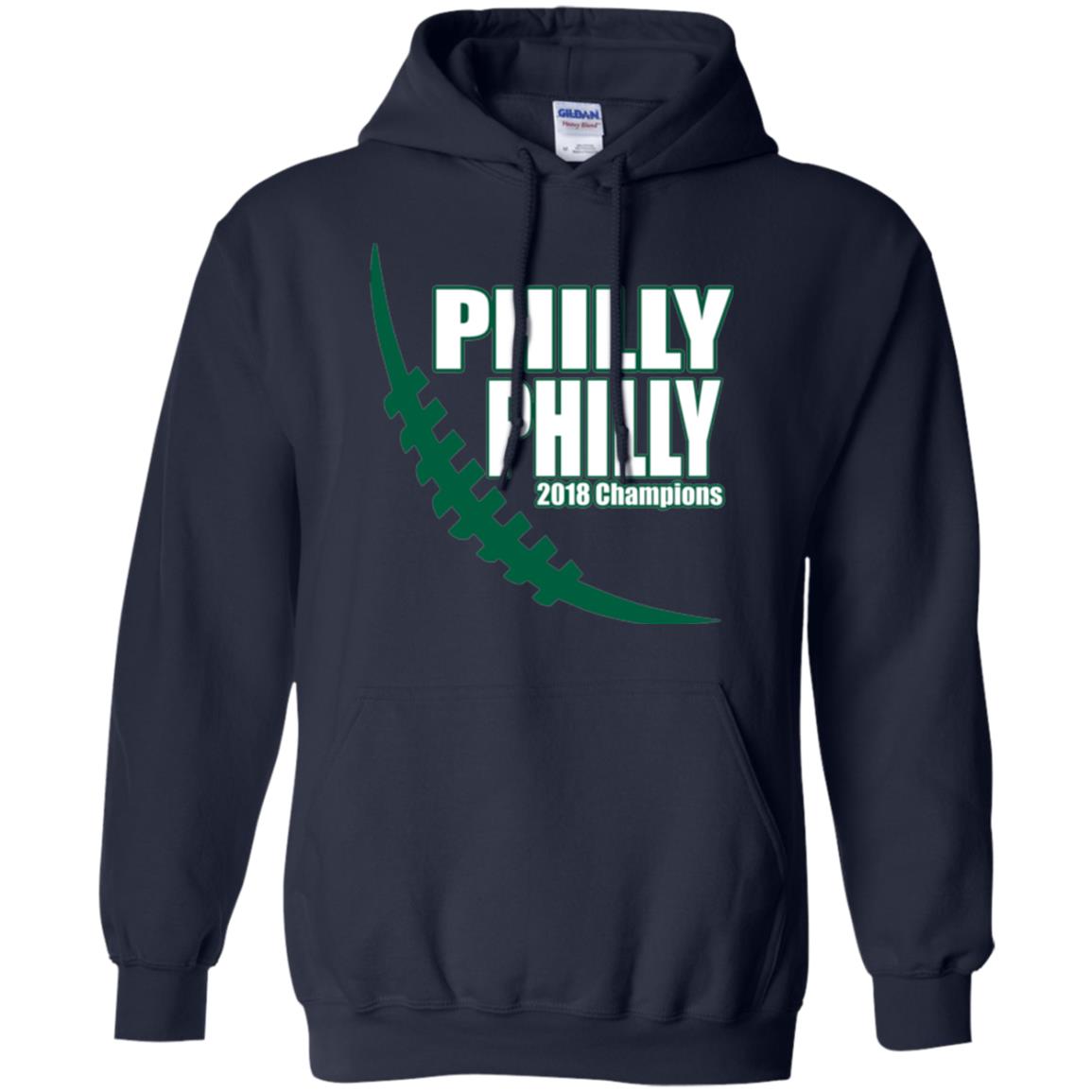 Football Lover T-shirt Philly Philly 2018 Championship Navy