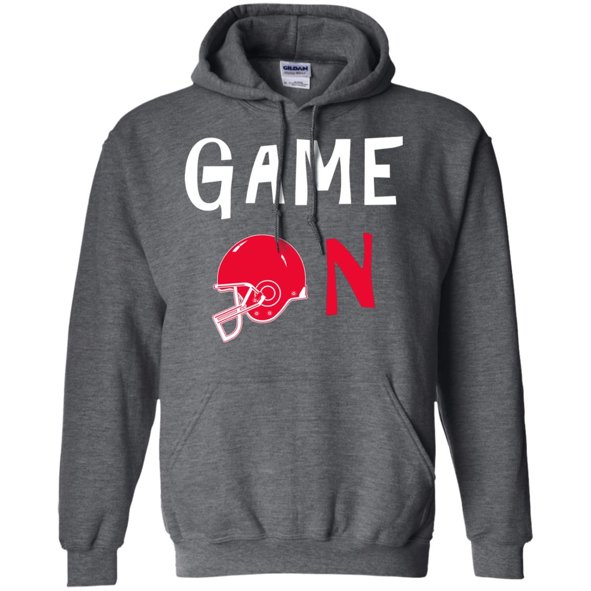 Football Lover T-shirt Game On Dark Heather