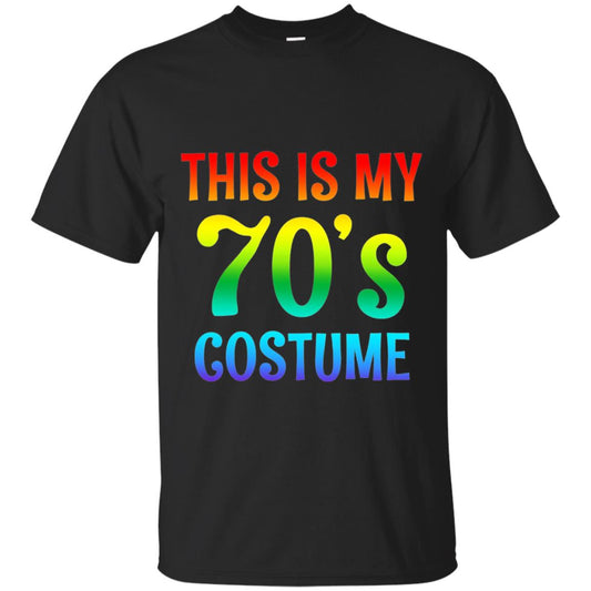 This Is My 70_s Costume T-shirt Black