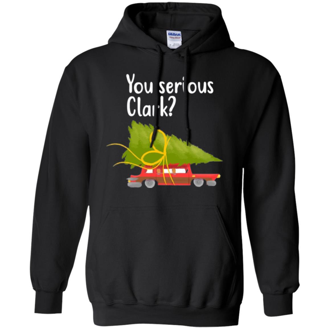 Christmas T-shirt You Serious Clark Griswold Black