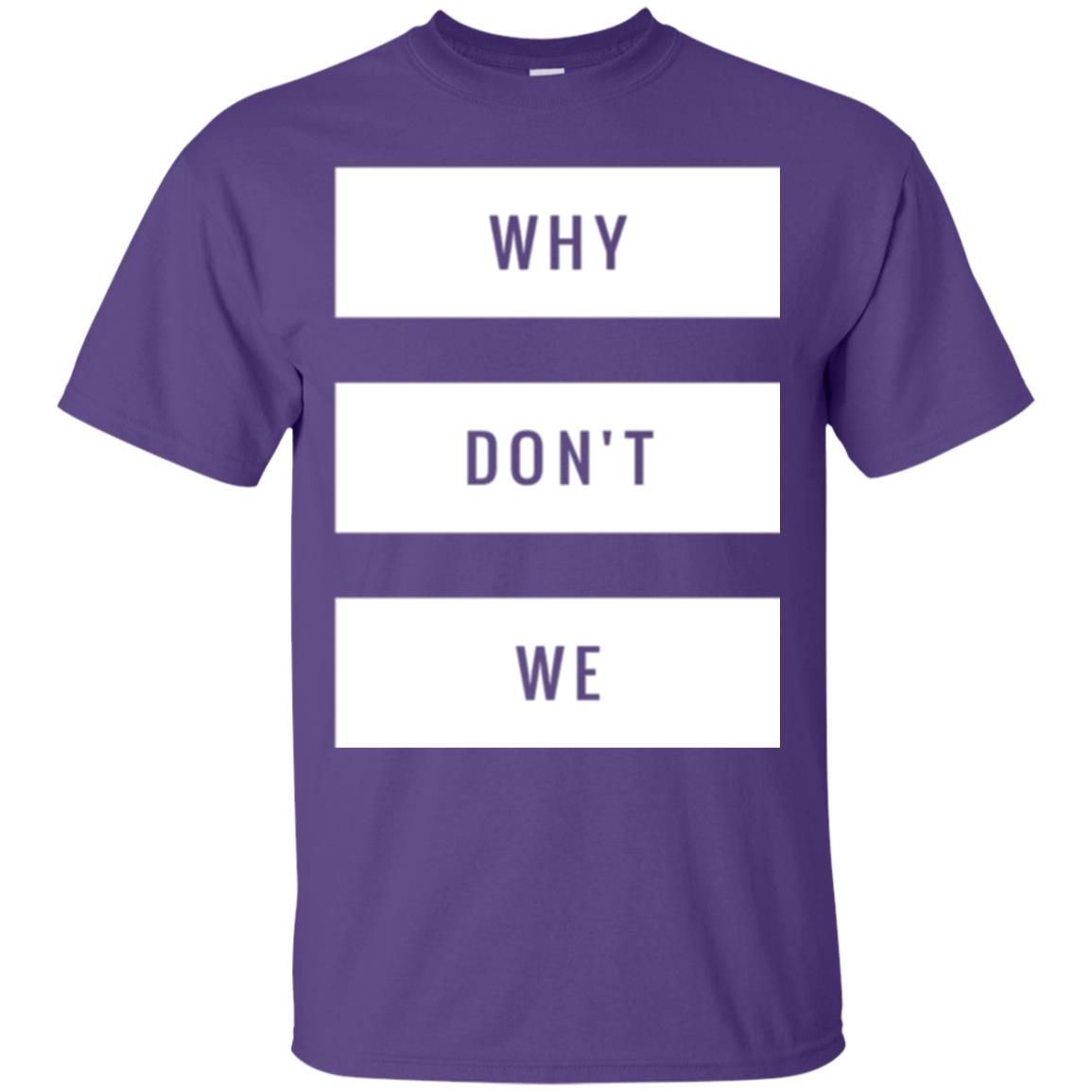 Why Don_t We T-shirt Purple