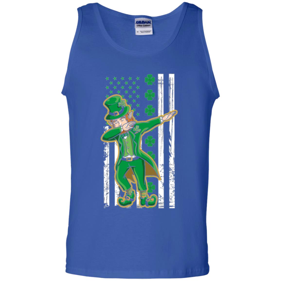 Dabbing Leprechaun St. Patrick's Day T-shirt Royal