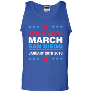 Women's March San Diego January 20th 2018 Protest Women's Right T-shirt