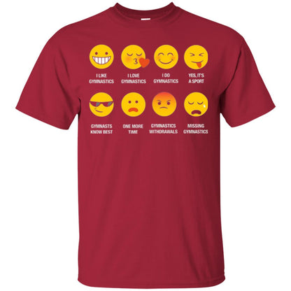 Gymnastic Lovers T-shirt Emoji Cardinal