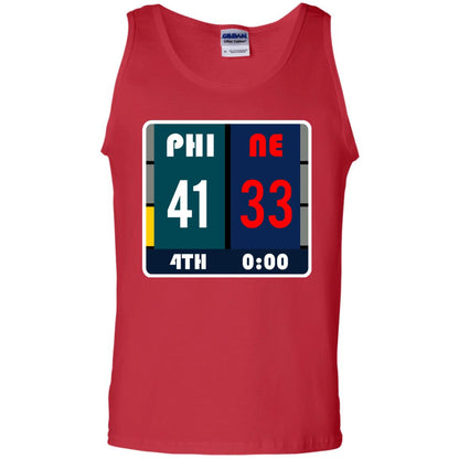 Football Philadelphia T-shirt Eagles Vs New England Red