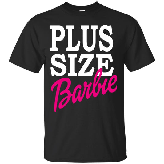 Plus Size Barbie Doll Princess Shirt Black