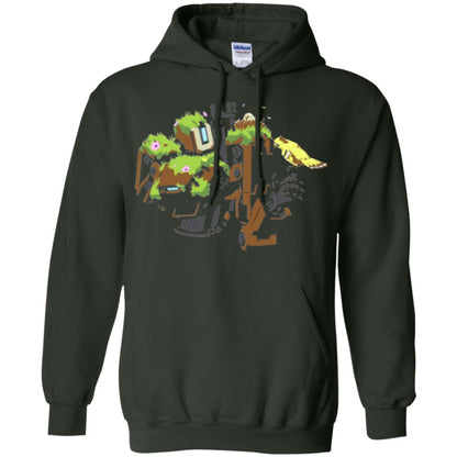 Film T-shirt Bastion Overgrown Spray T-shirt Forest Green