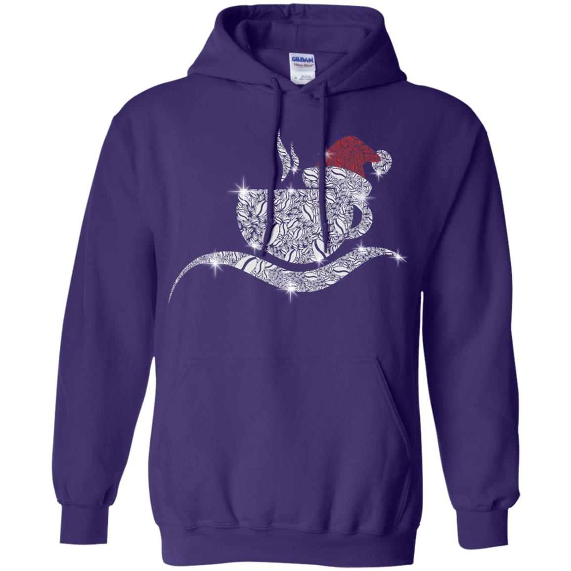 Coffee Glass Christmas Gift Drinking Lovers Shirt Purple