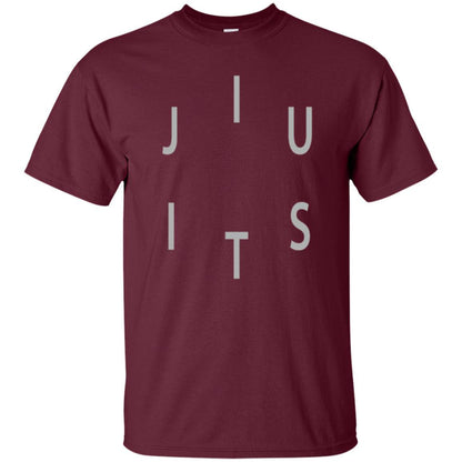 Jiu Jitsu T-shirt Bjj Brazilian Jiu Jitsu Maroon